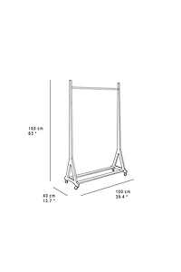 ASH WOOD CLOTHES RACK