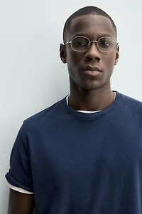 LINEN - COTTON T-SHIRT