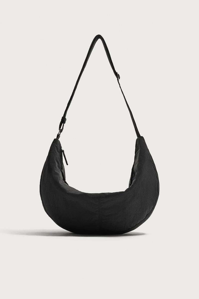 MEDIUM NYLON SHOULDER BAG