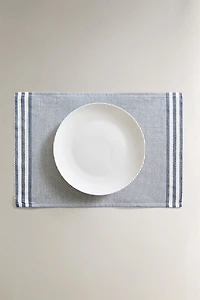 STRIPED INDIVIDUAL TABLECLOTH (PACK OF 2)