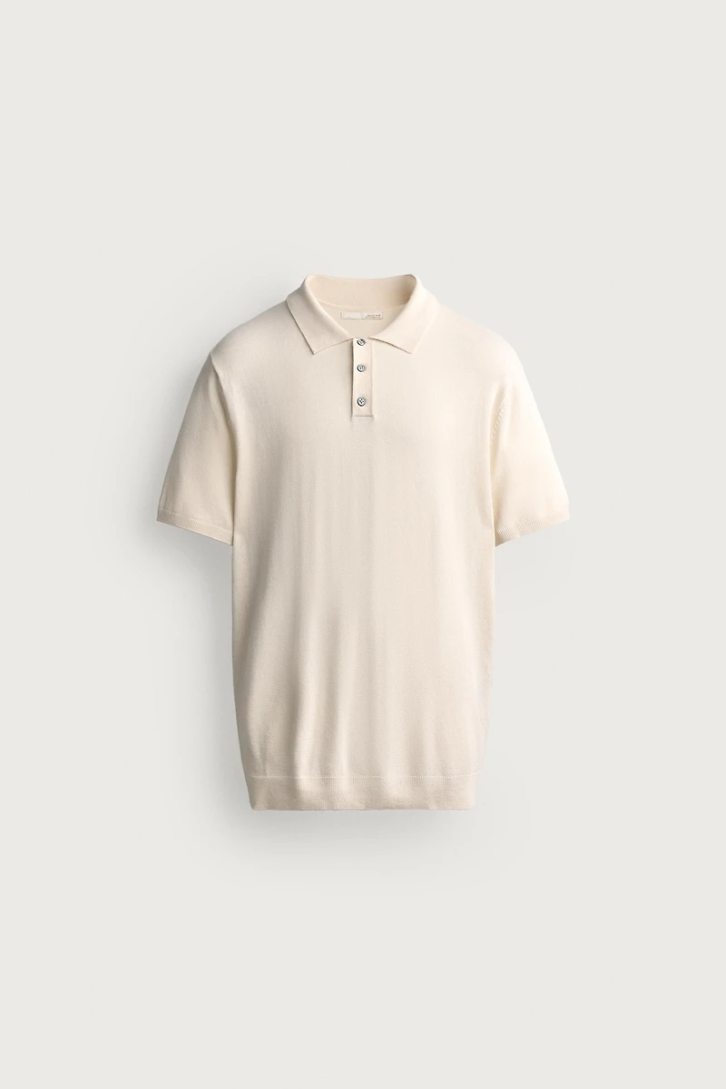 POLO EN MAILLE REGULAR FIT