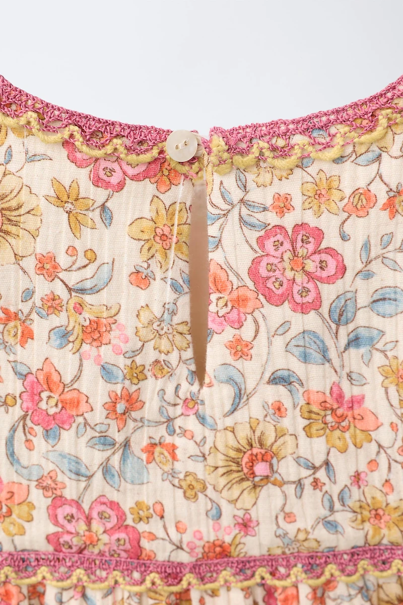 ROBE À IMPRIMÉ FLEURI