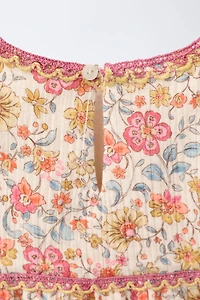 ROBE À IMPRIMÉ FLEURI