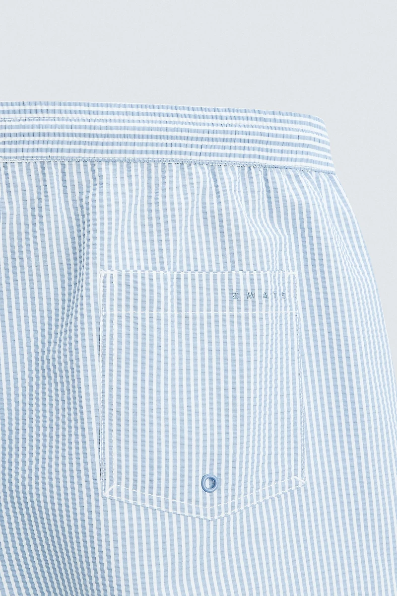MAILLOT DE BAIN COURT SEERSUCKER