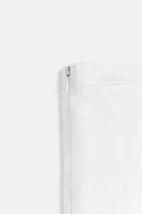 GODET MIDI SKIRT TRF