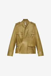 100% LEATHER JACKET - THE ITEM ZARA WOMAN