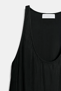 ROBE MI-LONGUE EN LYOCELL