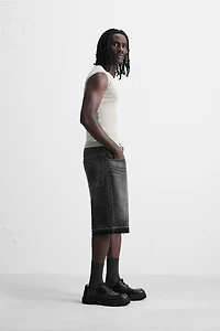 BAGGY FIT DENIM SHORTS