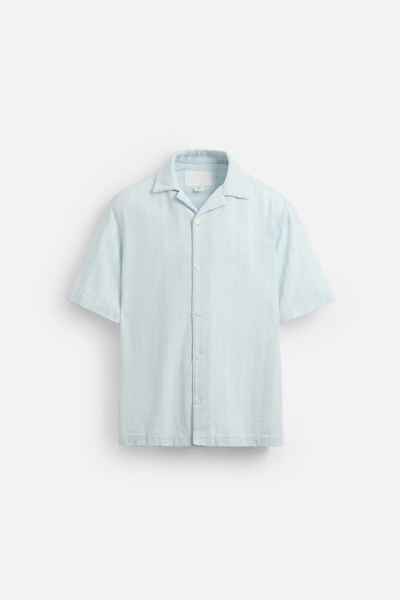 JACQUARD STRIPED SHIRT