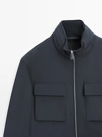 Stretch fabric jacket