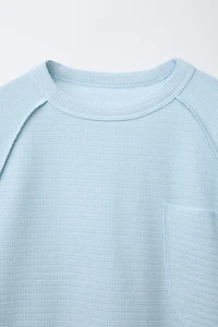 TEXTURED POCKET T-SHIRT