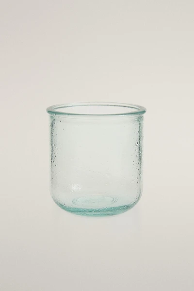 BUBBLE GLASS TOOTHBRUSH TUMBLER
