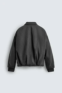 EMBROIDERED STRIPED JACKET