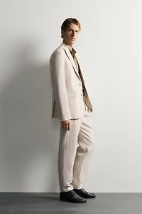 VESTE DE COSTUME 100 % LIN