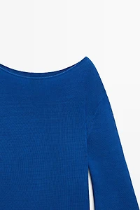 100% mercerised cotton sweater