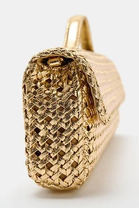 WOVEN ENVELOPE BAG