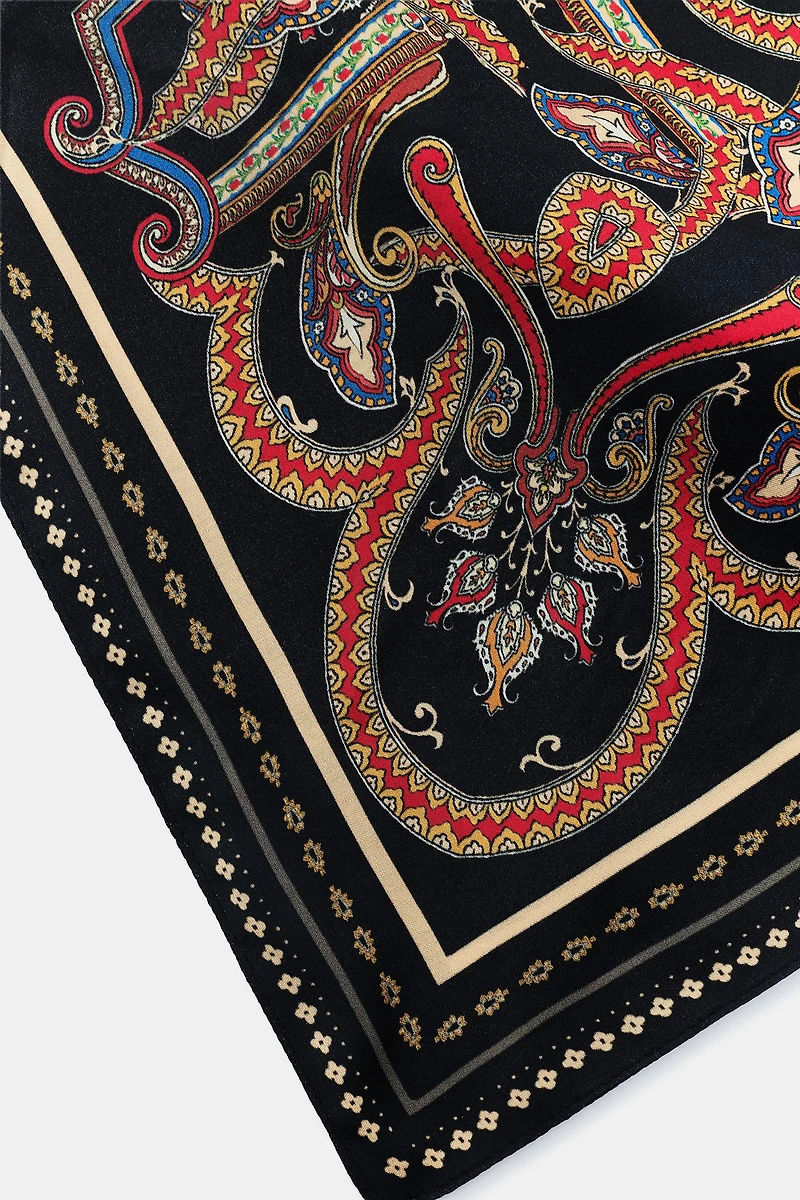 PRINTED SCARF BELT