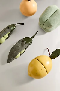 CHILDREN'S TOY FRUIT AND VEGETABLE SET