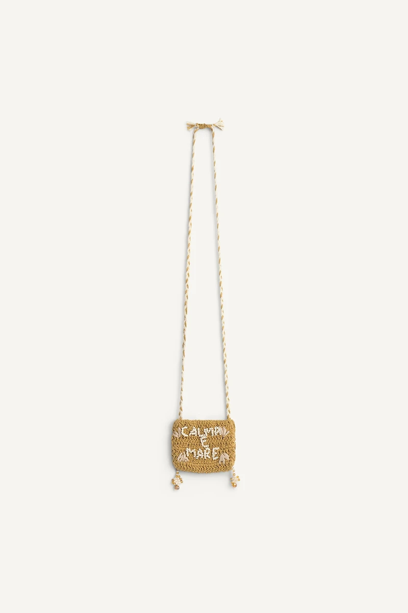 LIMITED EDITION LONG BEADED LETTER NECKLACE