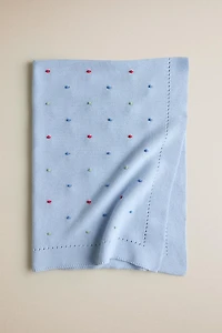 COUVERTURE ENFANT À POIS