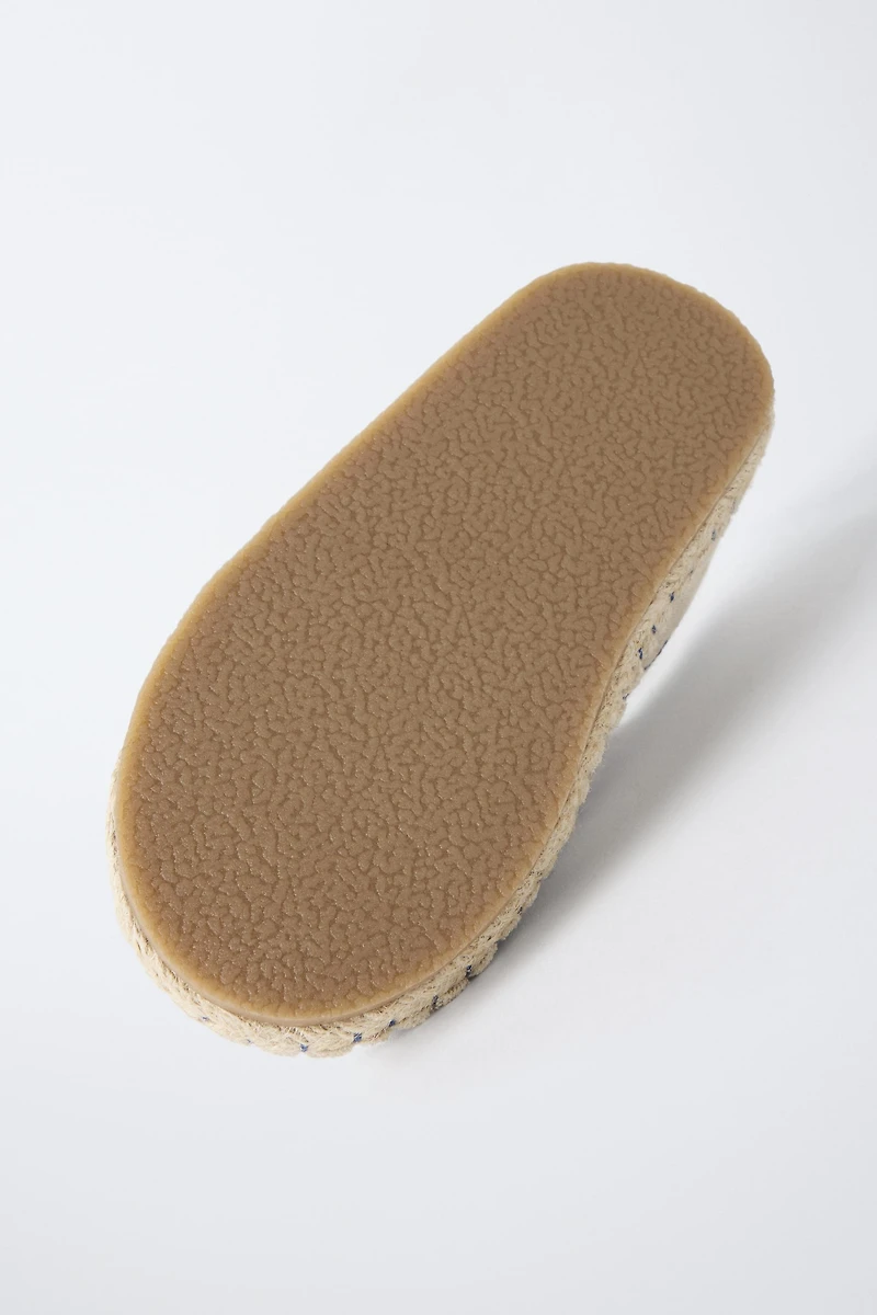 EMBROIDERED ESPADRILLES