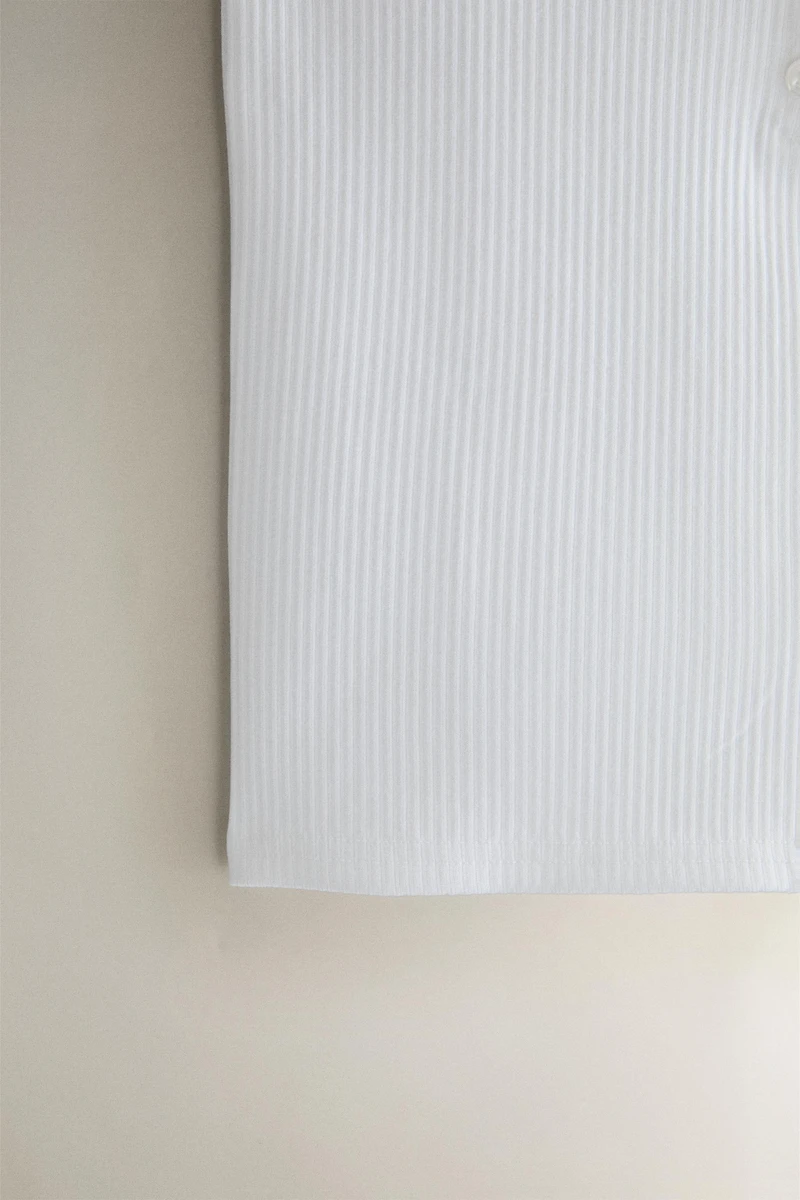 BUTTON-FRONT STRAPPY TOP