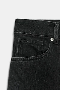 MID-RISE TRF DENIM JORTS SHORTS