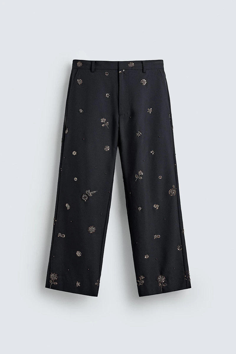 PANTALON COUPE DÉCONTRACTÉE PAILLETTES ÉDITION LIMITÉE
