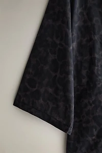 ANIMAL PRINT COTTON DRESS