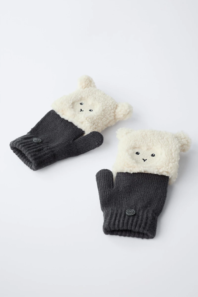 SHEEP MITTEN GLOVES