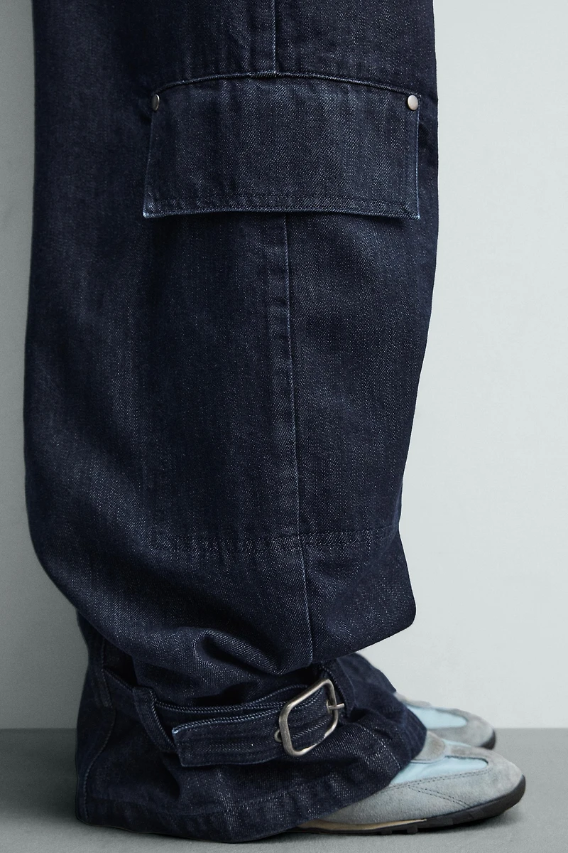 PANTALON CARGO À PASSANTS