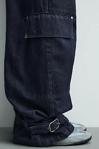 PANTALON CARGO À PASSANTS