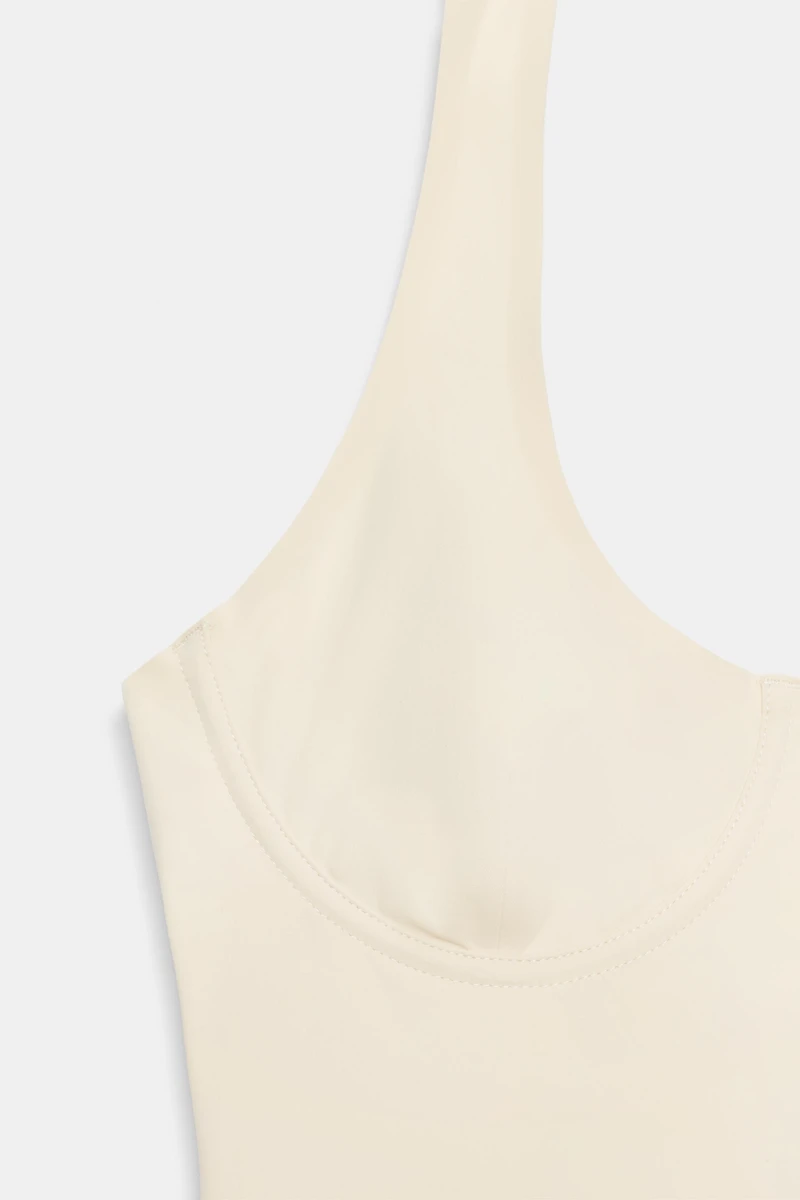 TOP HALTER EN POLYAMIDE