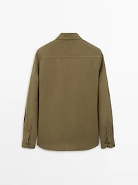 Regular fit shirt with pocket detail