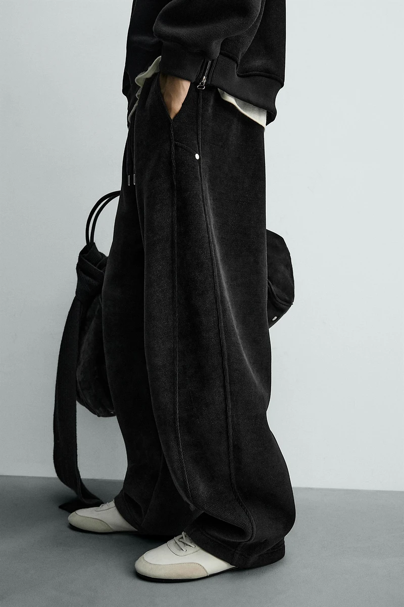 BALLOON FIT CORDUROY PANTS