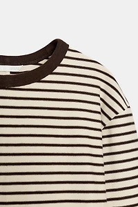 STRIPED LONG SLEEVE T-SHIRT