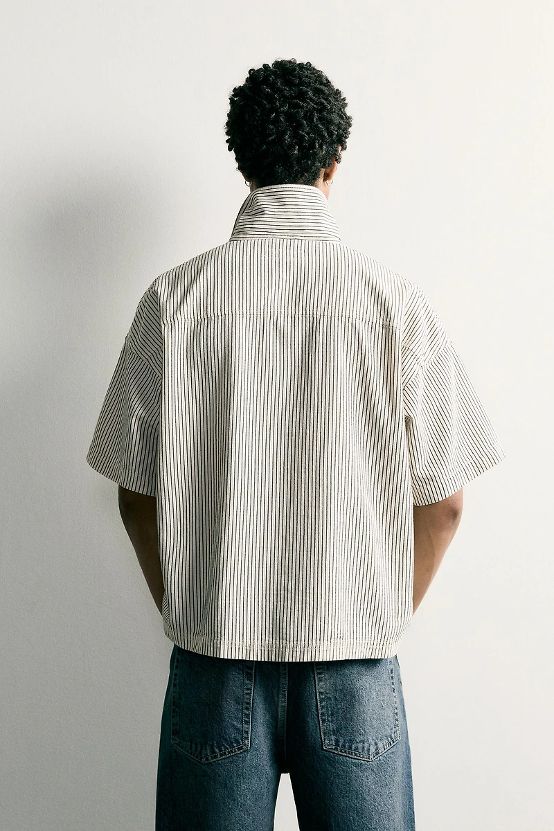 ZIP POLO SHIRT WITH POCKETS