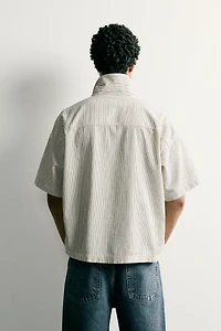 ZIP POLO SHIRT WITH POCKETS