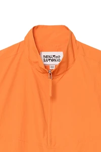 RELAXED FIT WINDPROOF POUCH POCKET JACKET