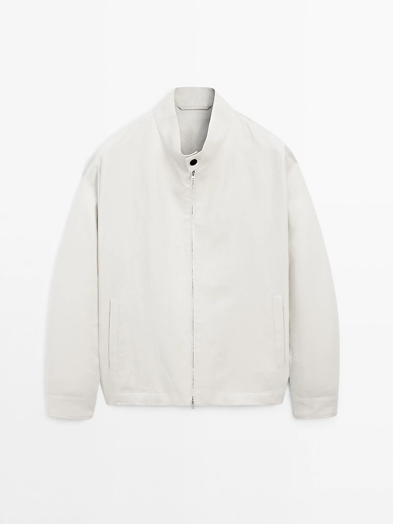 Veste légère 100 % lin