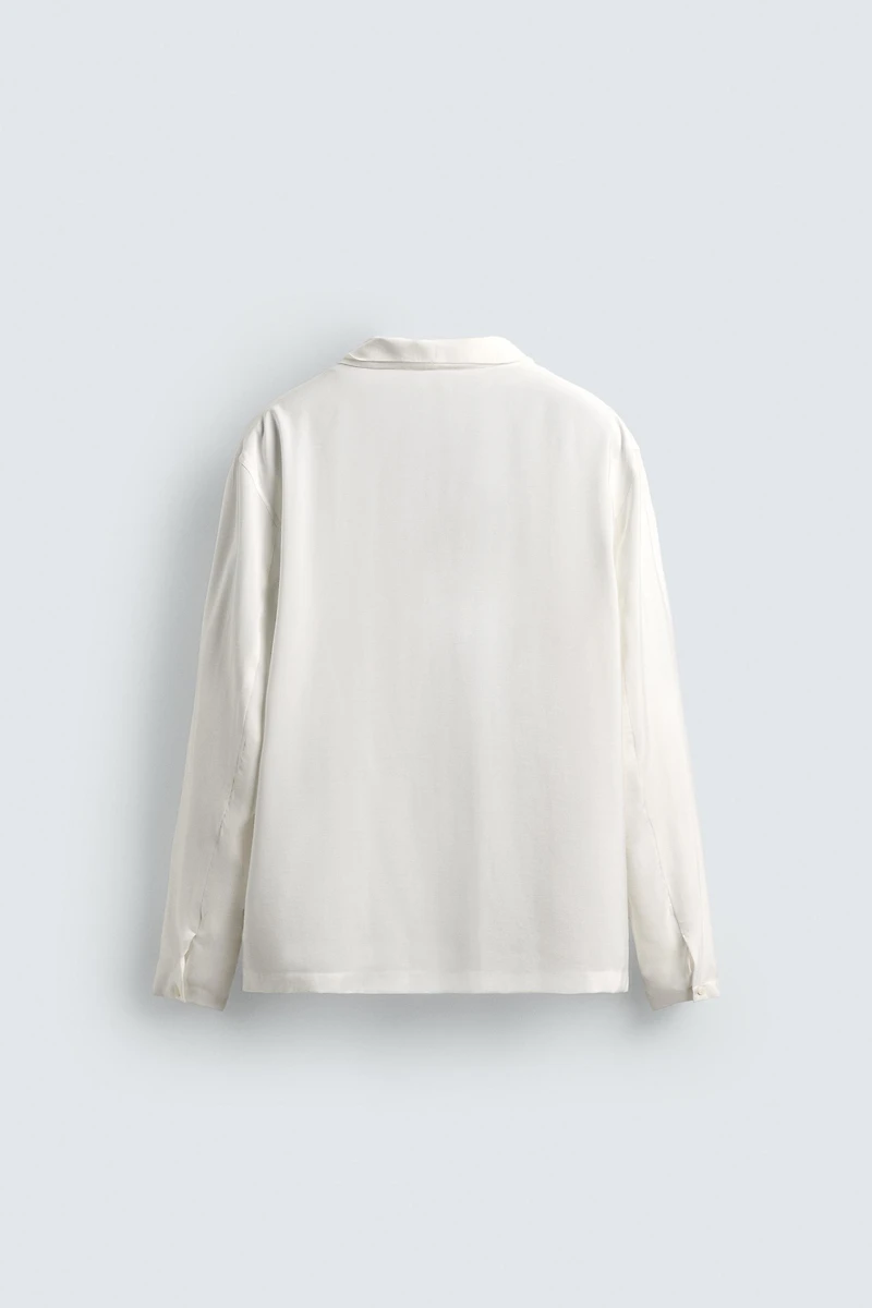 CHEMISE FLUIDE À NŒUD