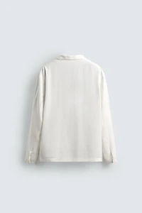 CHEMISE FLUIDE À NŒUD