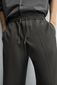 JOGGER WAIST STRETCH PANTS