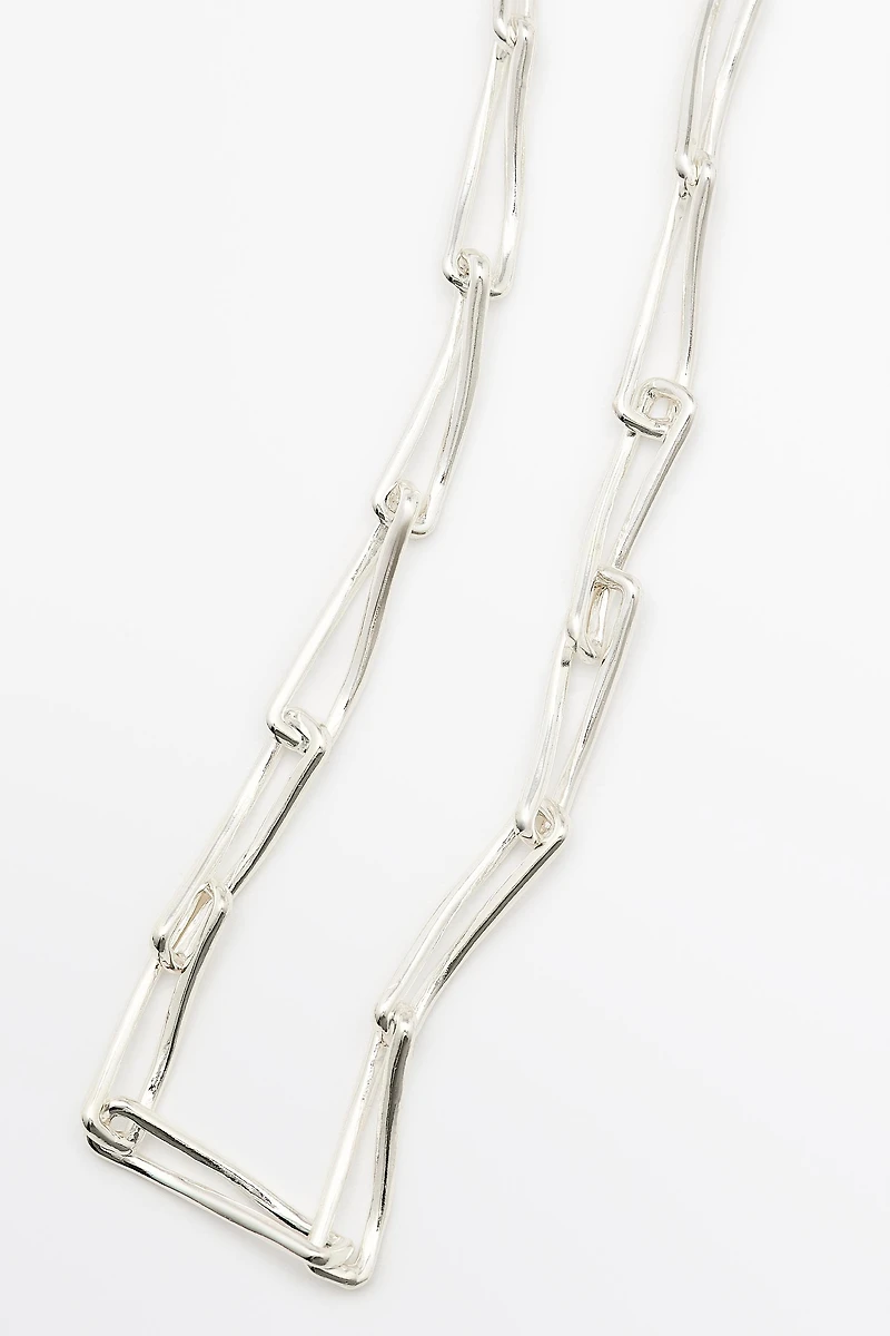 Long link necklace
