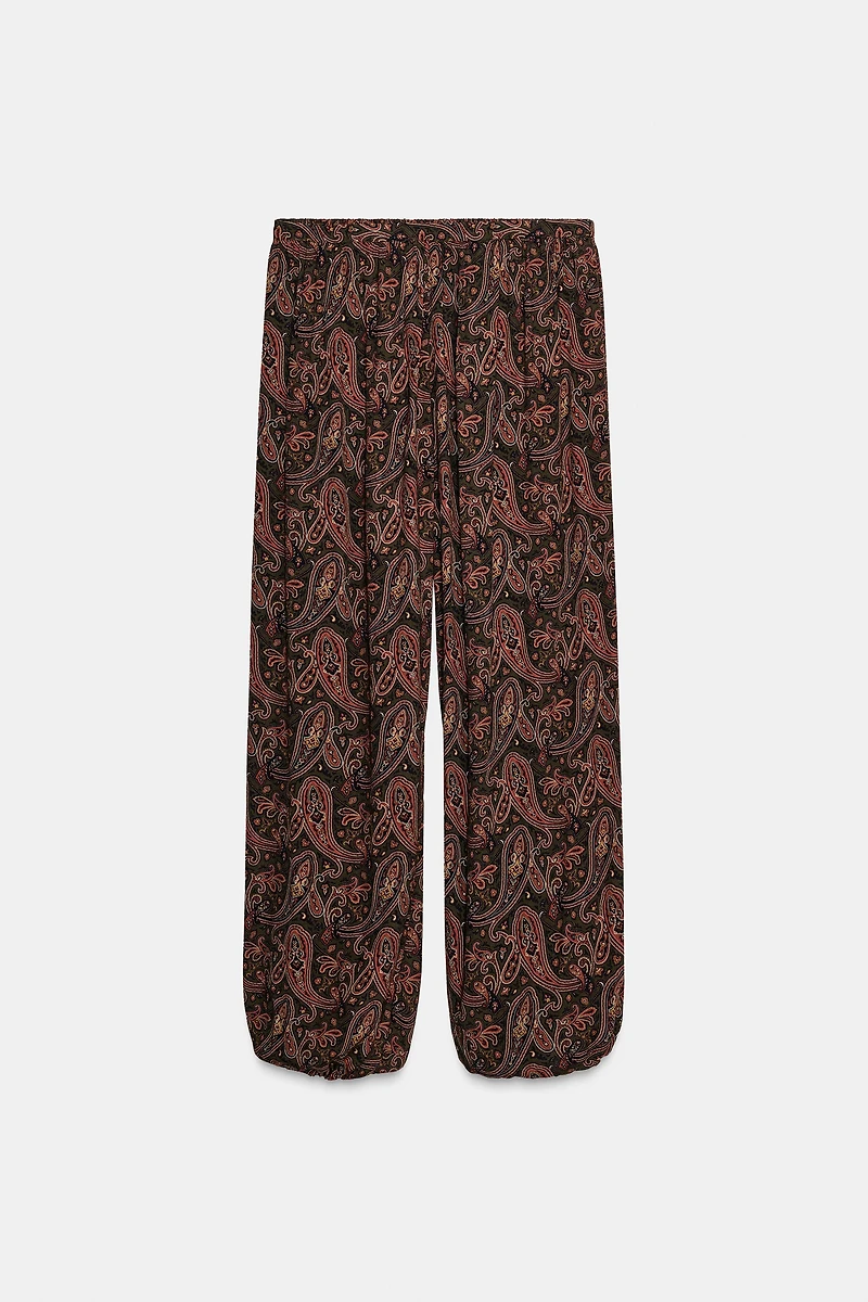 PAISLEY BLOOMER PANTS ZW COLLECTION
