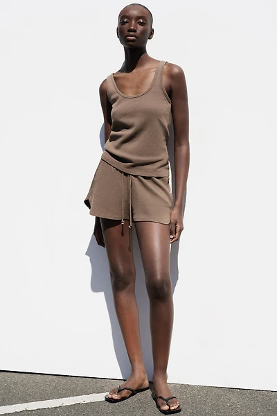 WASHED EFFECT SHORTS
