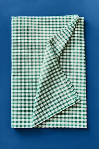 GINGHAM CHECK TABLECLOTH