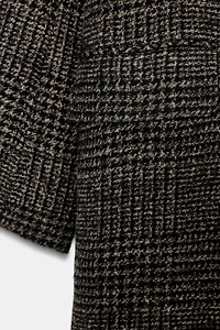 ZW COLLECTION PLAID COAT