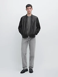 Nappa sheepskin jacket