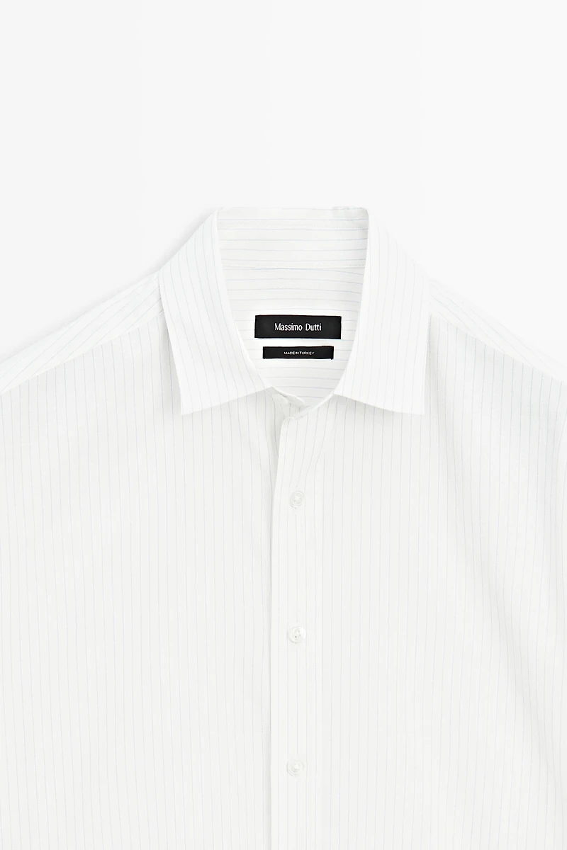 100% cotton striped shirt